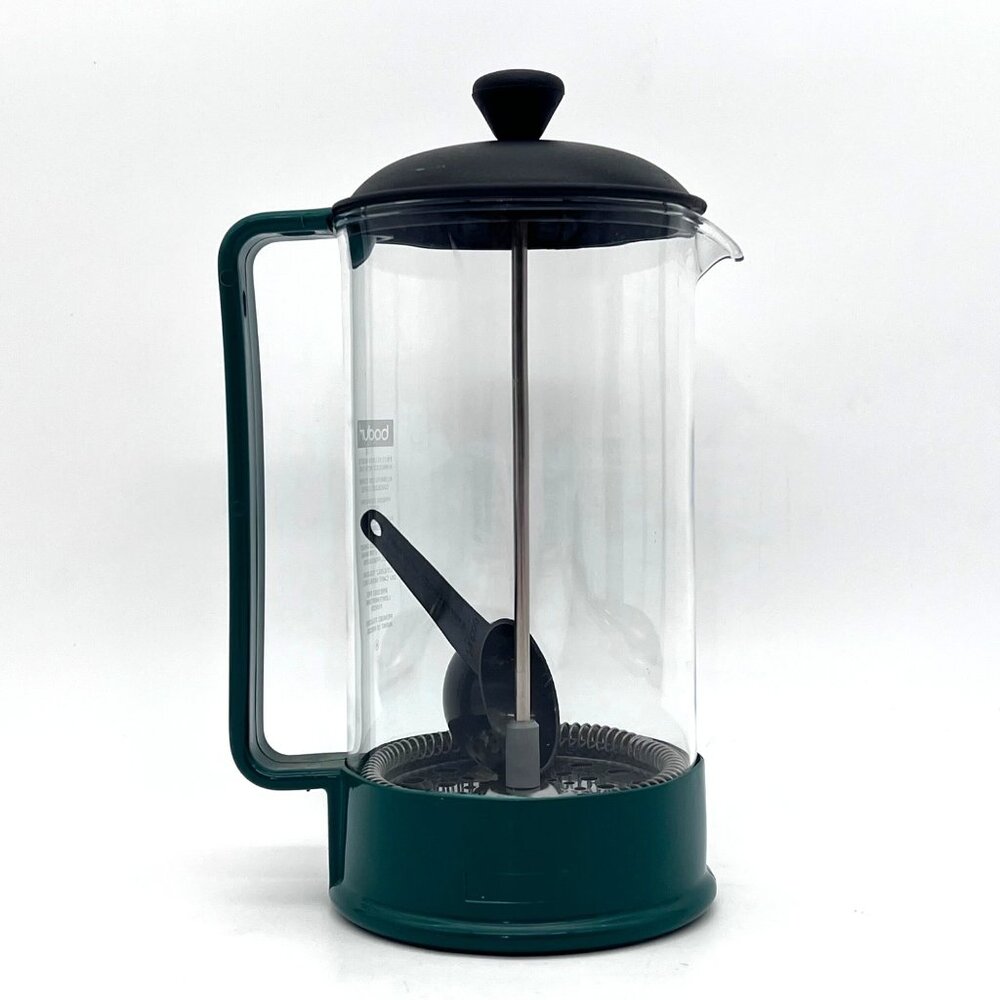 Bodum French Press Coffee Maker With Scoop & Plunger Made In Switzerland Green - Picture 7 of 12